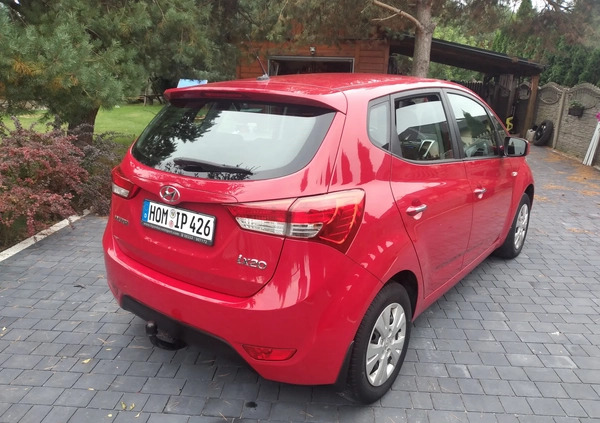 Hyundai ix20 cena 30900 przebieg: 160000, rok produkcji 2014 z Czyżew małe 466